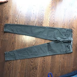 Army Green AEO Super stretch Jegging