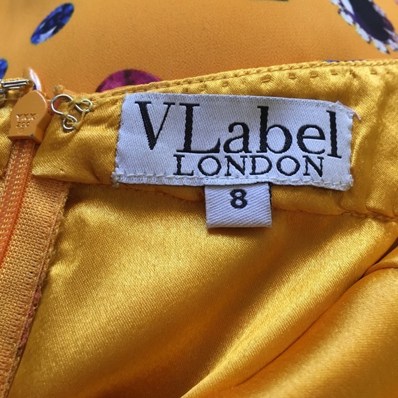 ASOS VLabel London Cocktail Dress - Picture 7 of 8