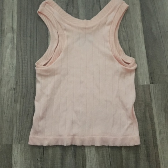 Pastel pink cropped tank - Picture 2 of 4