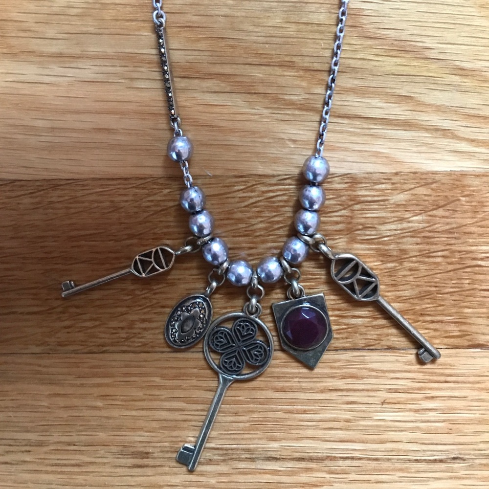 Long dangly Lucky Brand necklace