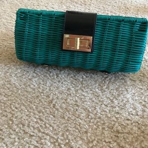 J.crew straw purse
