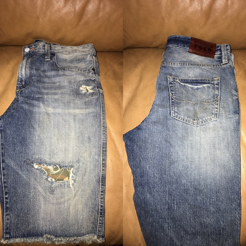 Male polo shorts