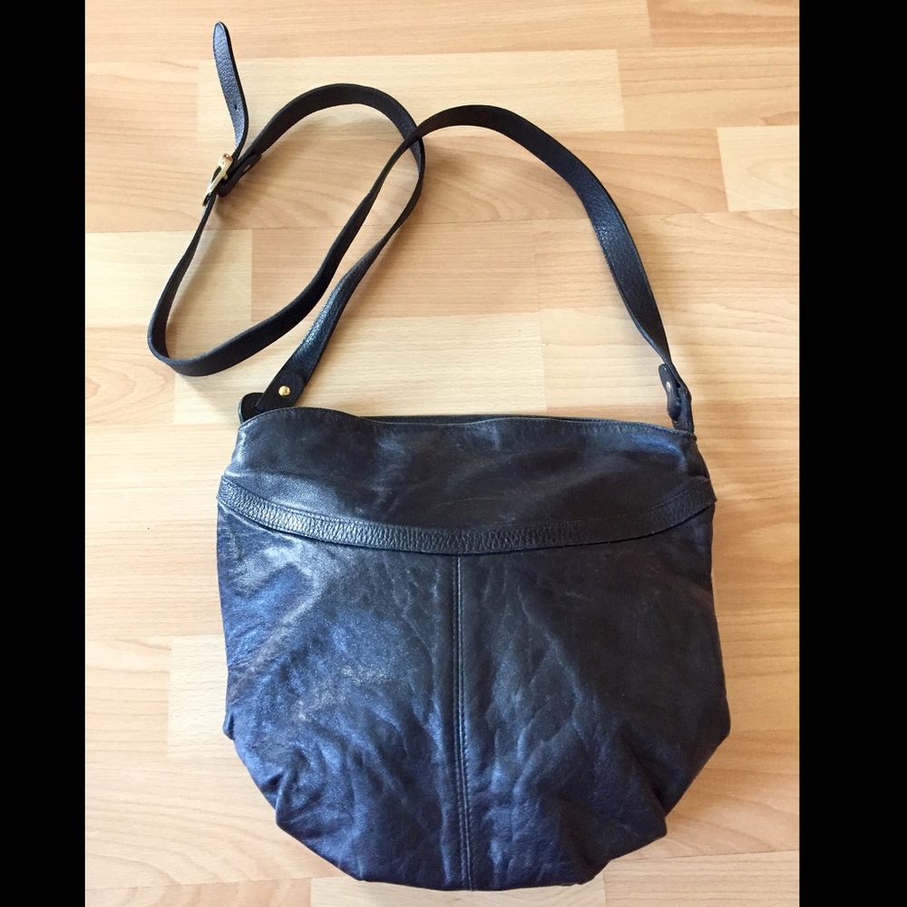 Vintage Crouch & Fitzgerald leather crossbody bag