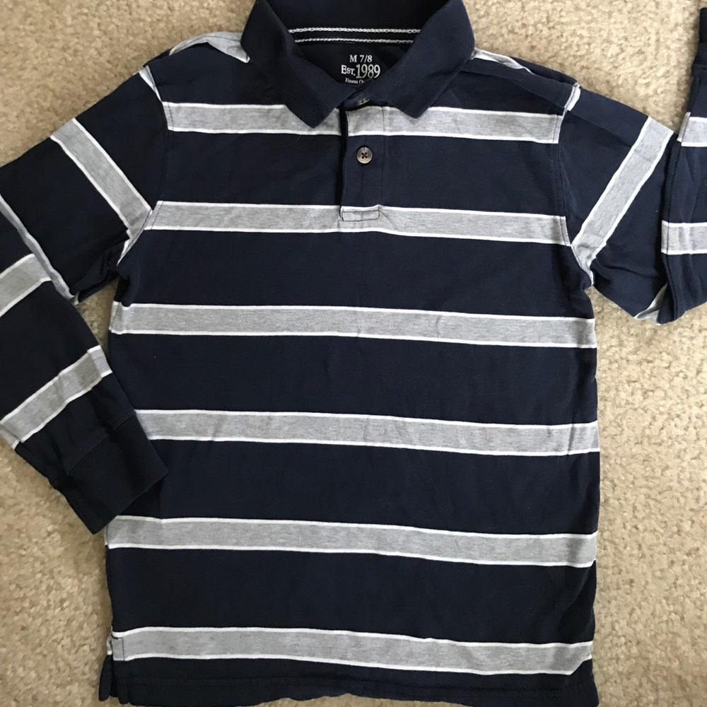 CP Striped Shirt Size 7/8
