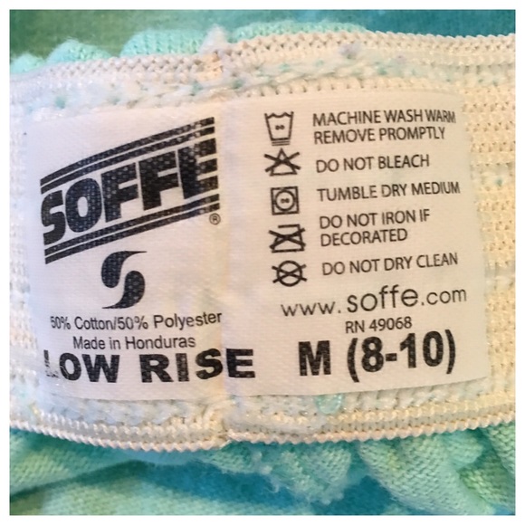 Soffe Mint Shorts - Picture 2 of 3