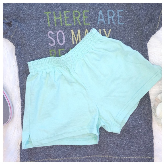 Soffe Mint Shorts - Picture 3 of 3