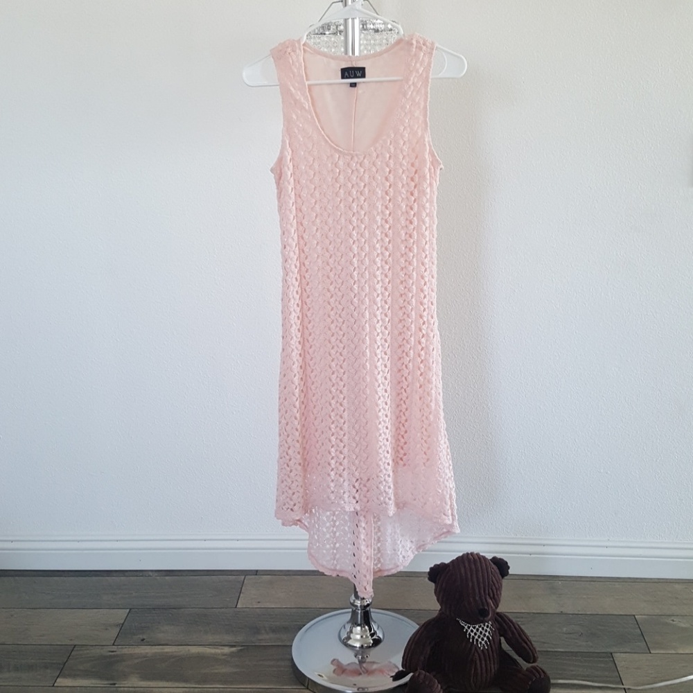 AUW Crochet midi dress
