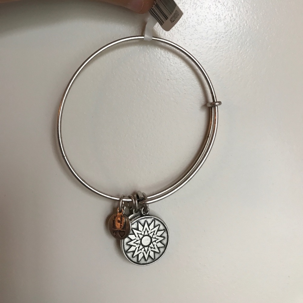 Alex and Ani silver bracelet