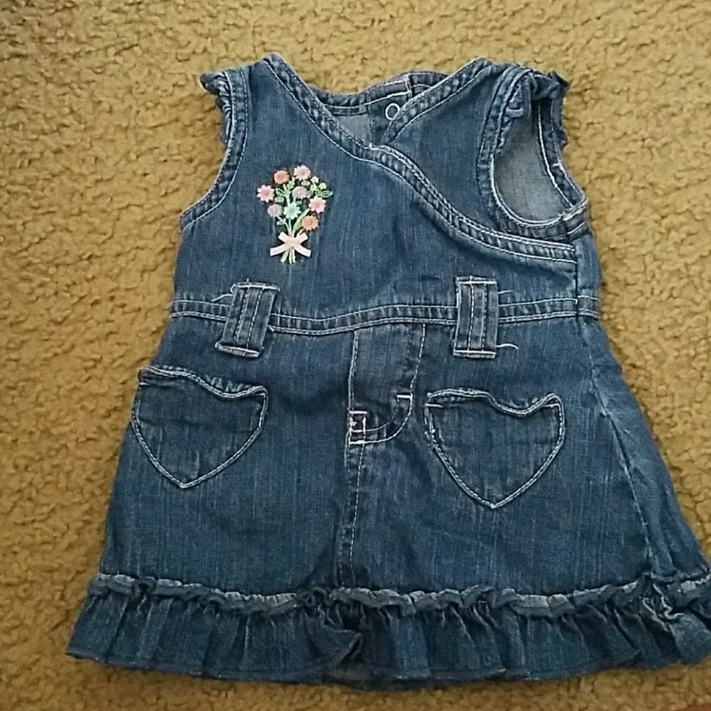 Carter's blue jean dress