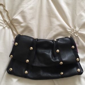 Henri Bendel Studded Clutch