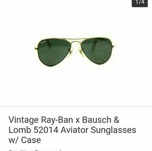 Bausch & lomb aviator Ray Bans