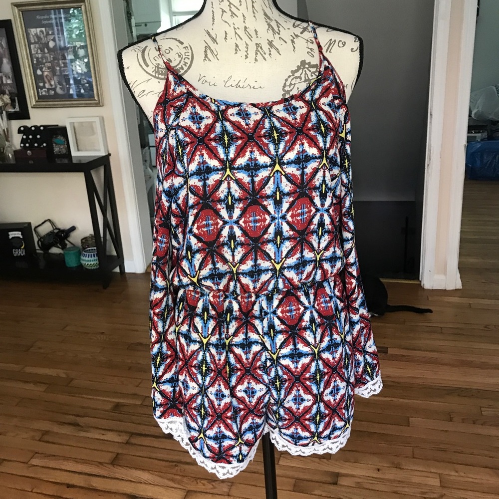 Long sleeve romper with cutout shoulders