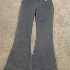 High waisted jeggings with bell bottom