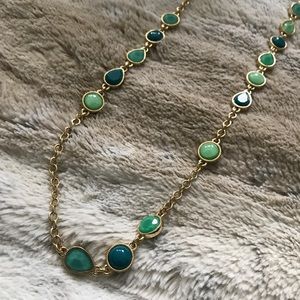 Ann Taylor long costume necklace