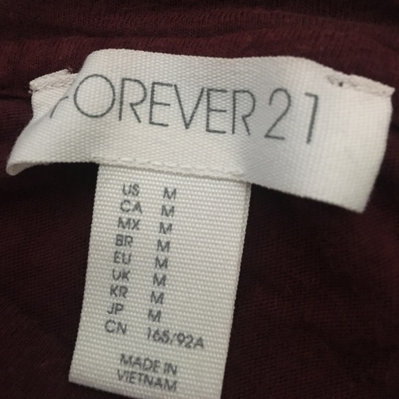 Maroon t-shirt dress - Picture 4 of 4