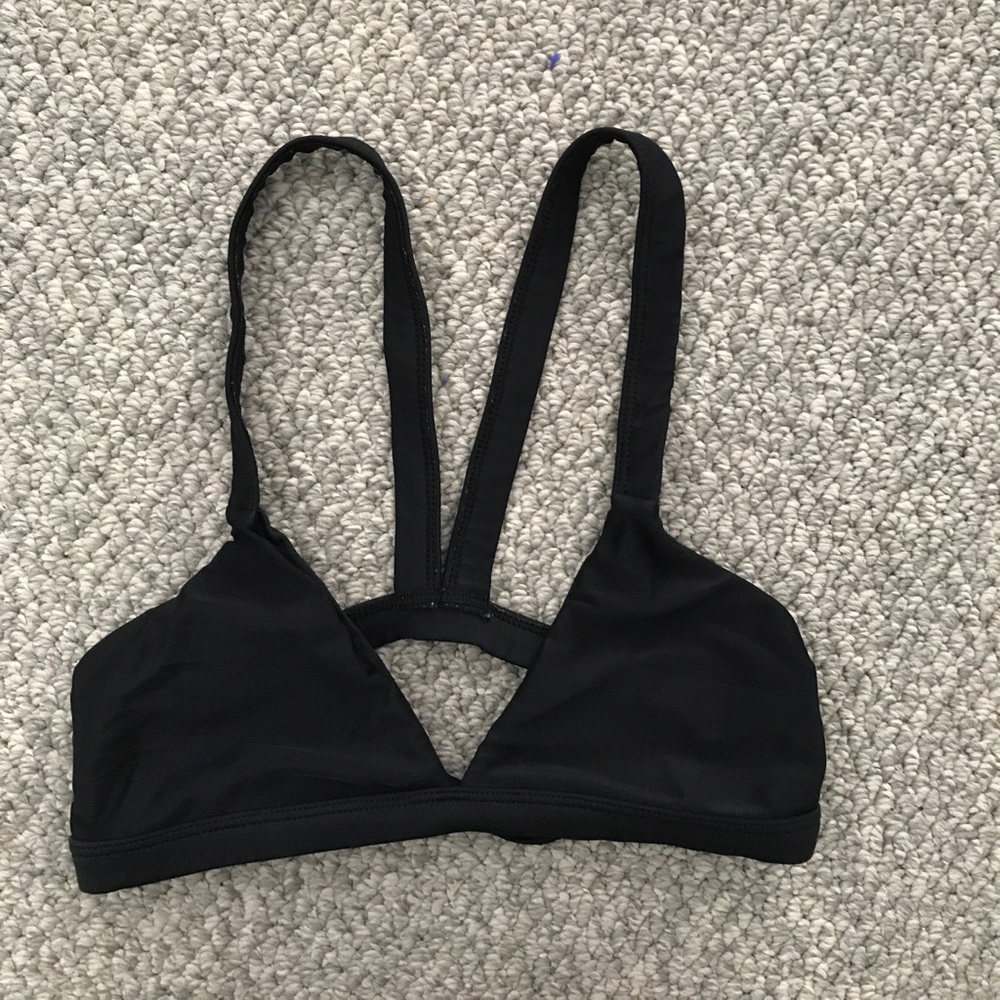 Mikoh black bathing suit top