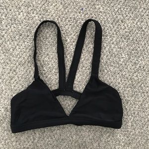 Mikoh black bathing suit top