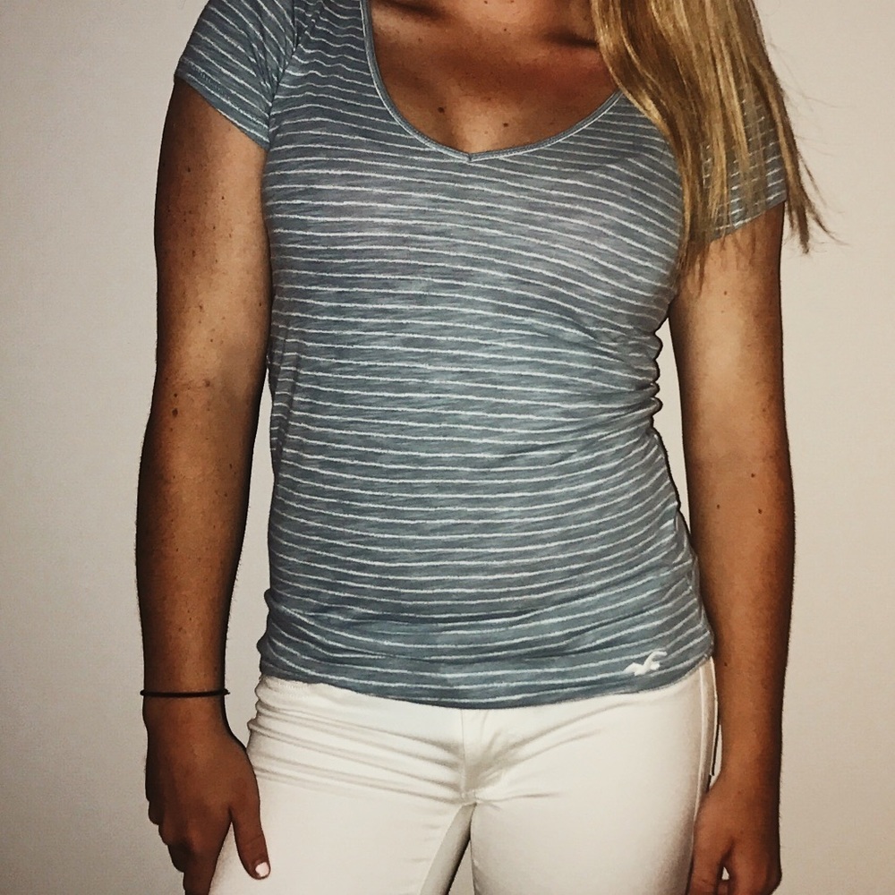 blue tee
