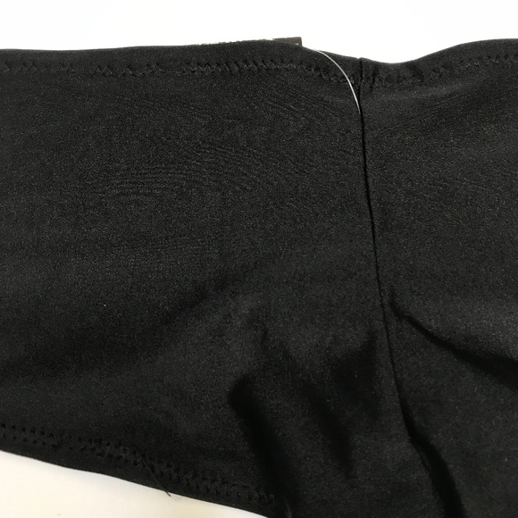 Black Wet Look Bikini Shorts - XS & M - Picture 3 of 3