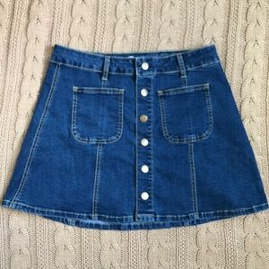 Jean skirt