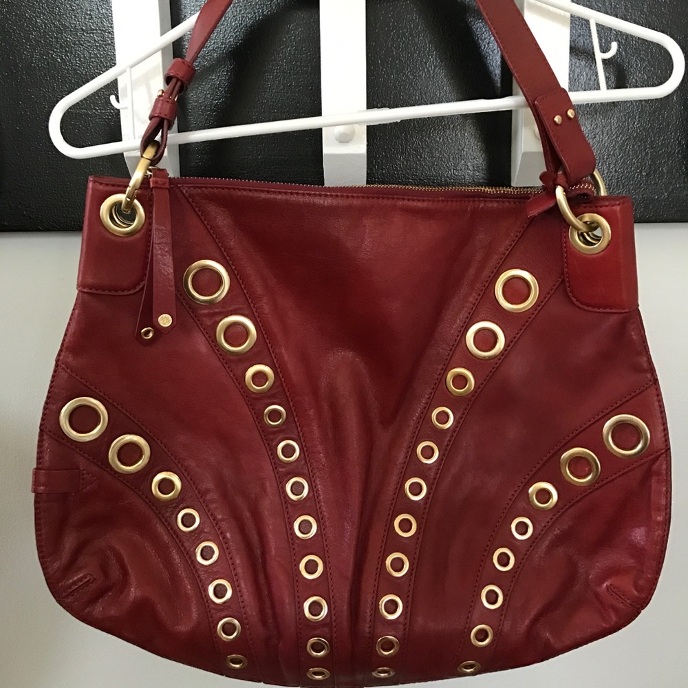 Cole Haan red handbag