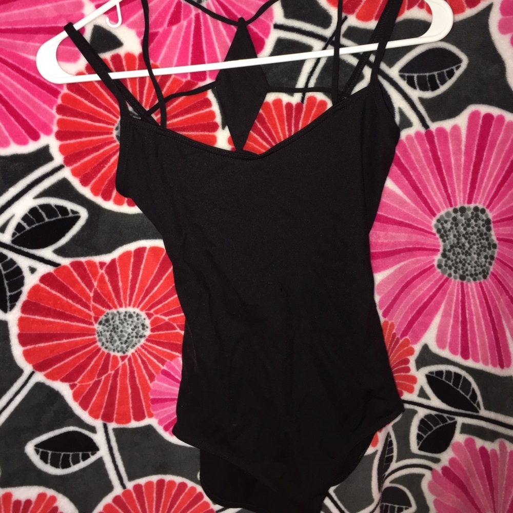 Black dance/ ballet leotard