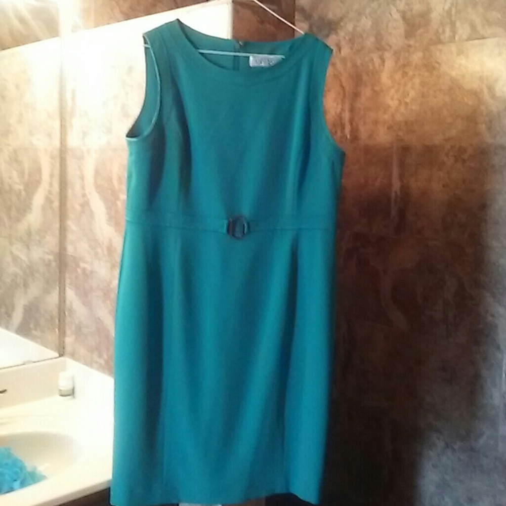 Teal dress