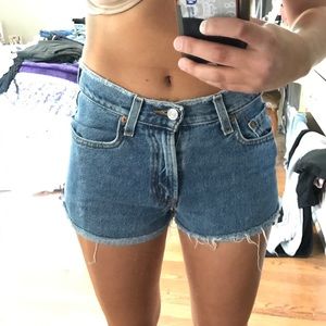 Levi jean shorts