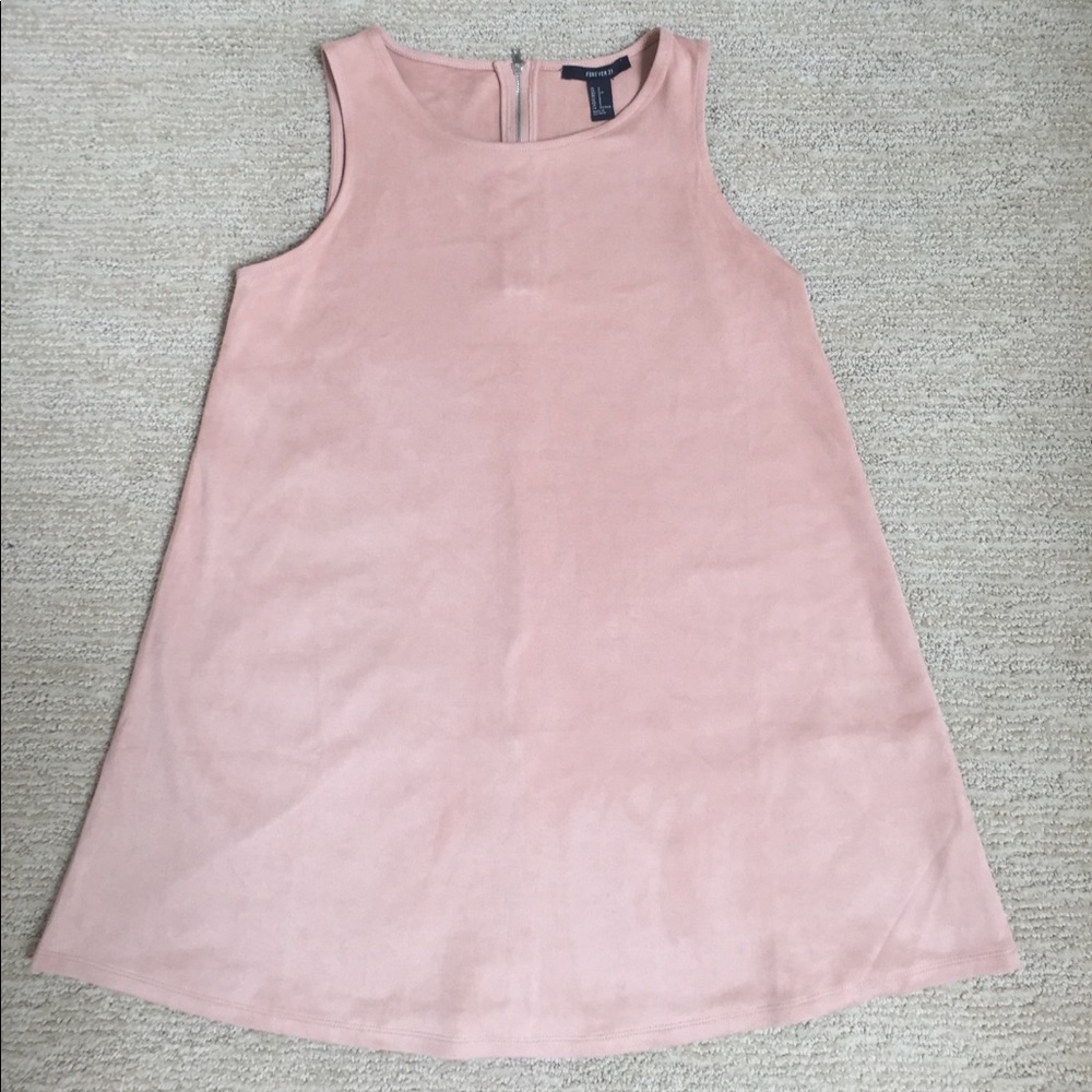 Suede Mini Dress