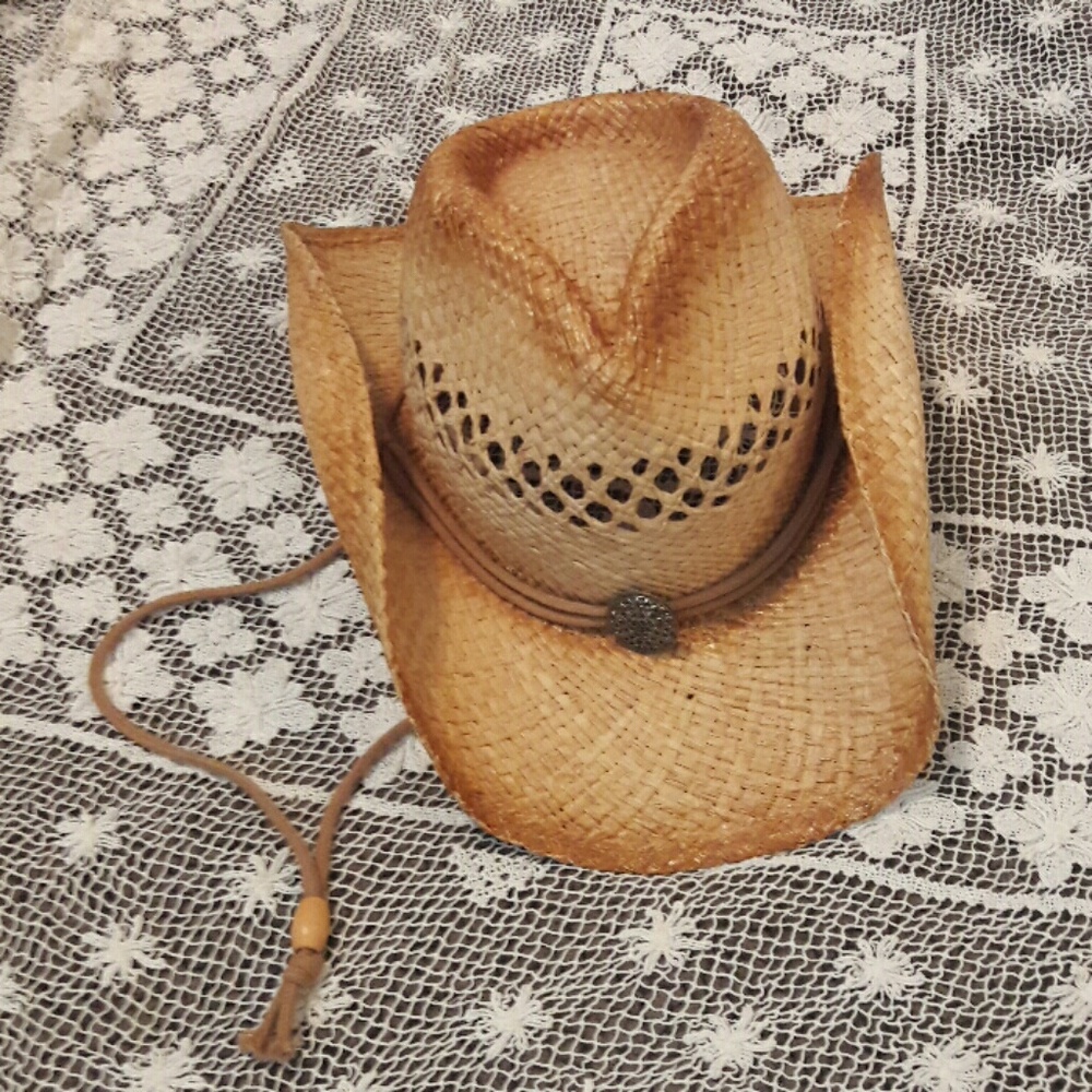 Straw Cowgirl hat