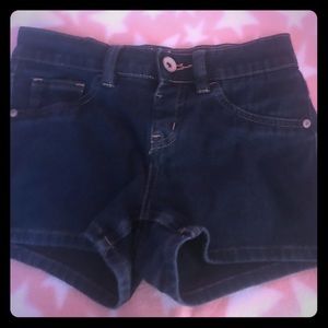 Justice denim shorts