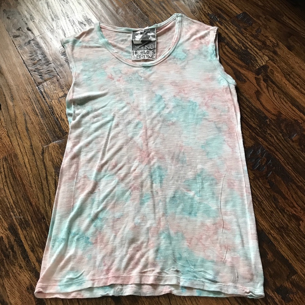 Scoop Watercolor Tank