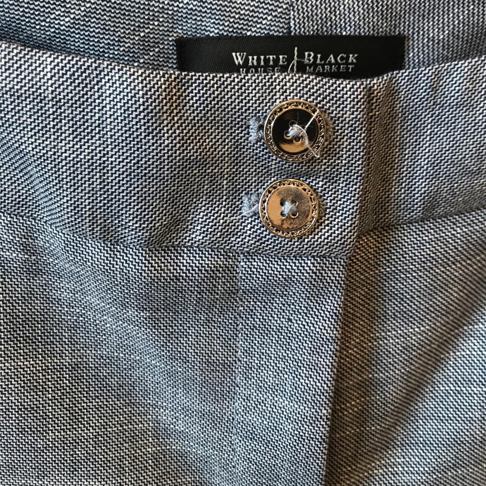 Trousers chambray colored beautiful weave