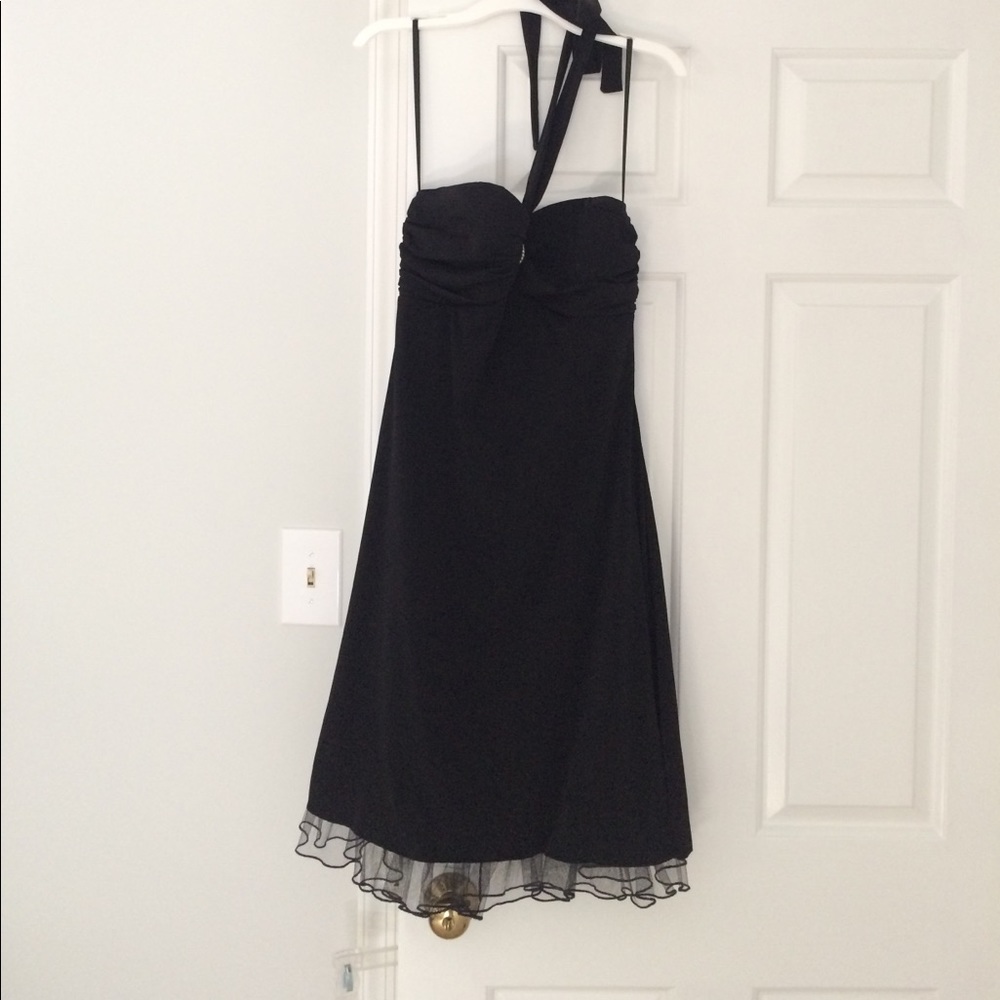 Stunning Short Black Size 9 Dress Blondie Nights