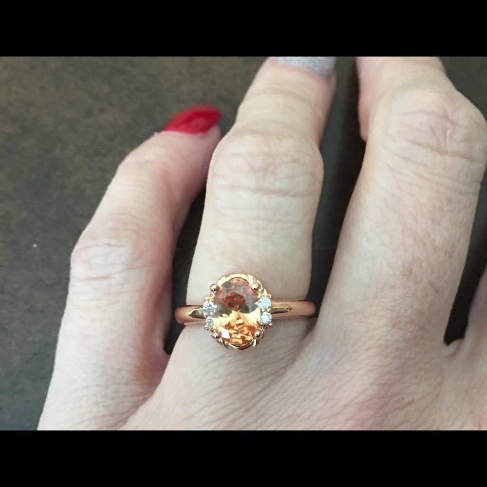 Champagne Colored Austrian Crystal