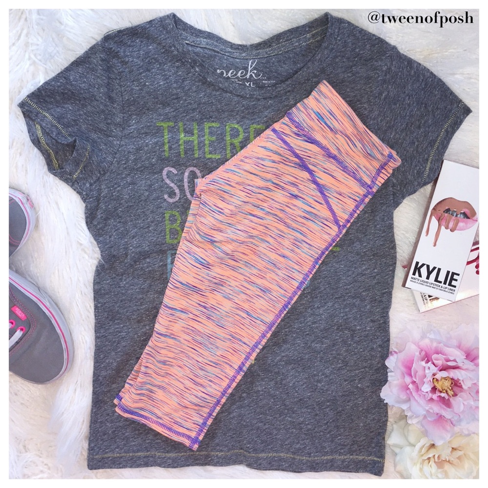 Zella Printed Crop Leggings