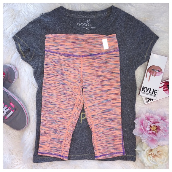 Zella Printed Crop Leggings - Picture 2 of 5