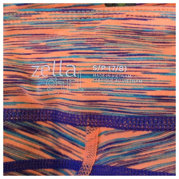 Zella Printed Crop Leggings - Picture 4 of 5