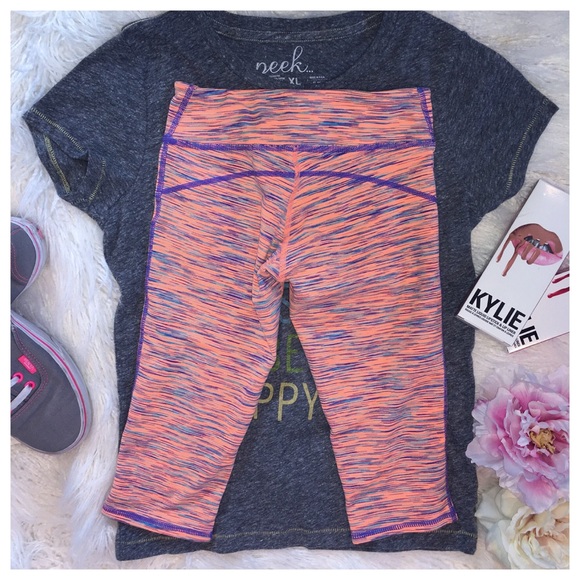 Zella Printed Crop Leggings - Picture 5 of 5