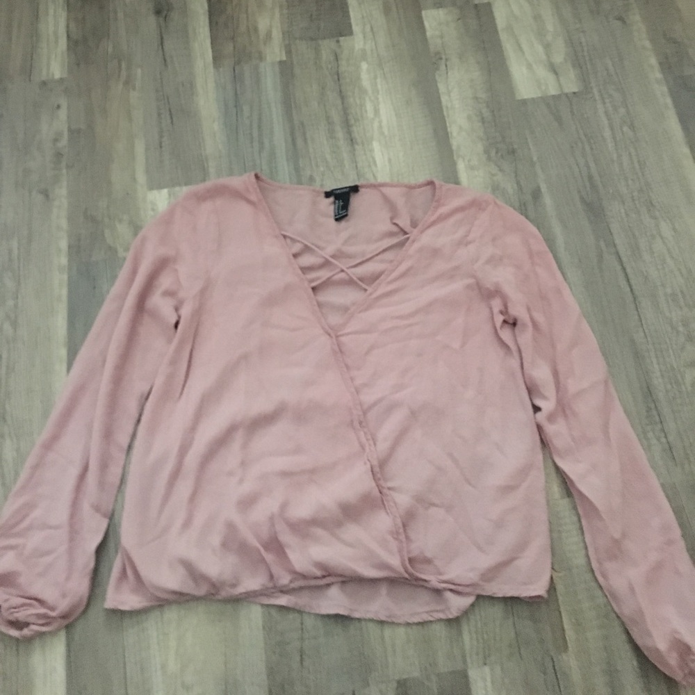 Pink blouse