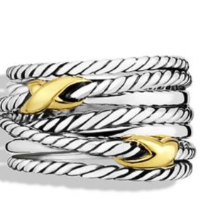 David Yurman Double Crossover Ring