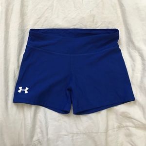 UNDER ARMOUR ROYAL BLUE VOLLEYBALL SHORTS