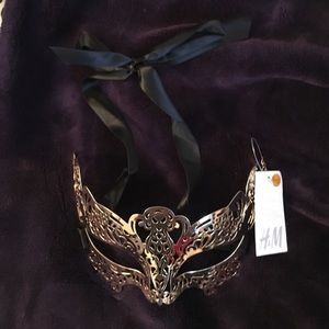 H&M Gold Masquerade Mask