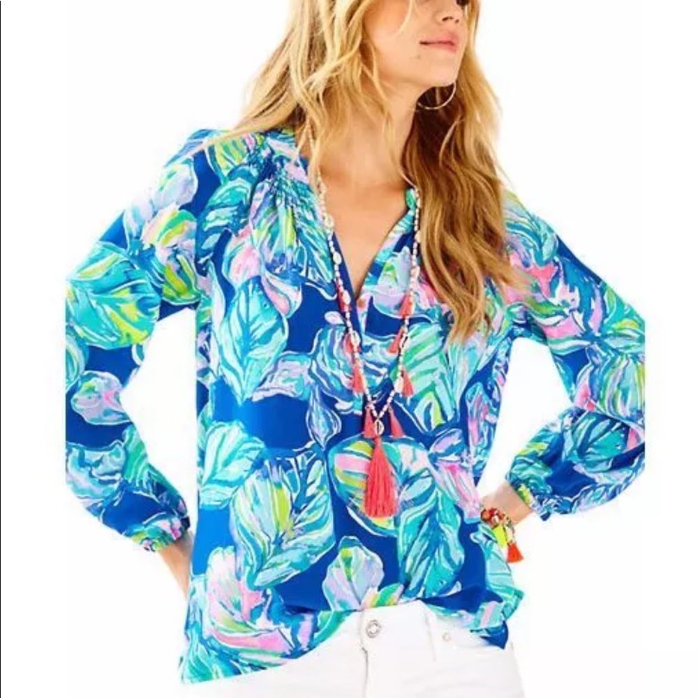 Lilly Pulitzer Elsa Top, casa del sol - Picture 2 of 7