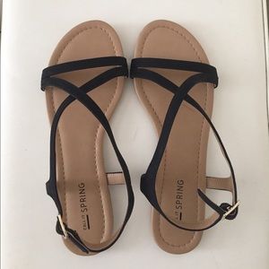 Call It Spring - Black Sandals