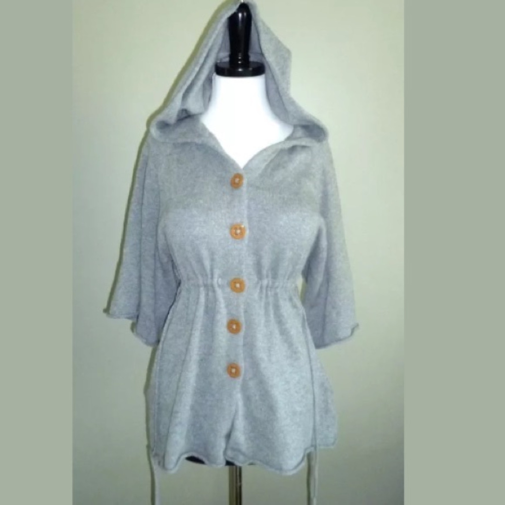 Anthropologie (Sparrow) Grey Cardigan/Sweater
