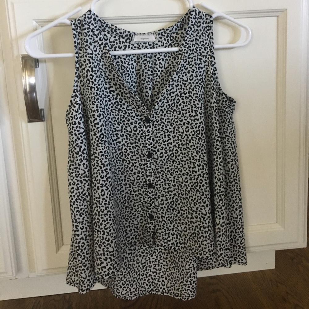 Soprano kids leopard spotted top