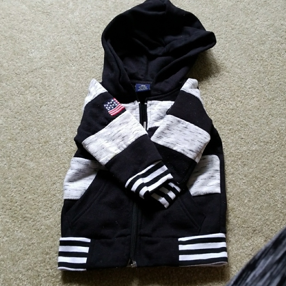 Polo brand zip up 18m hoodie