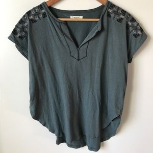 Madewell Embroidered Top