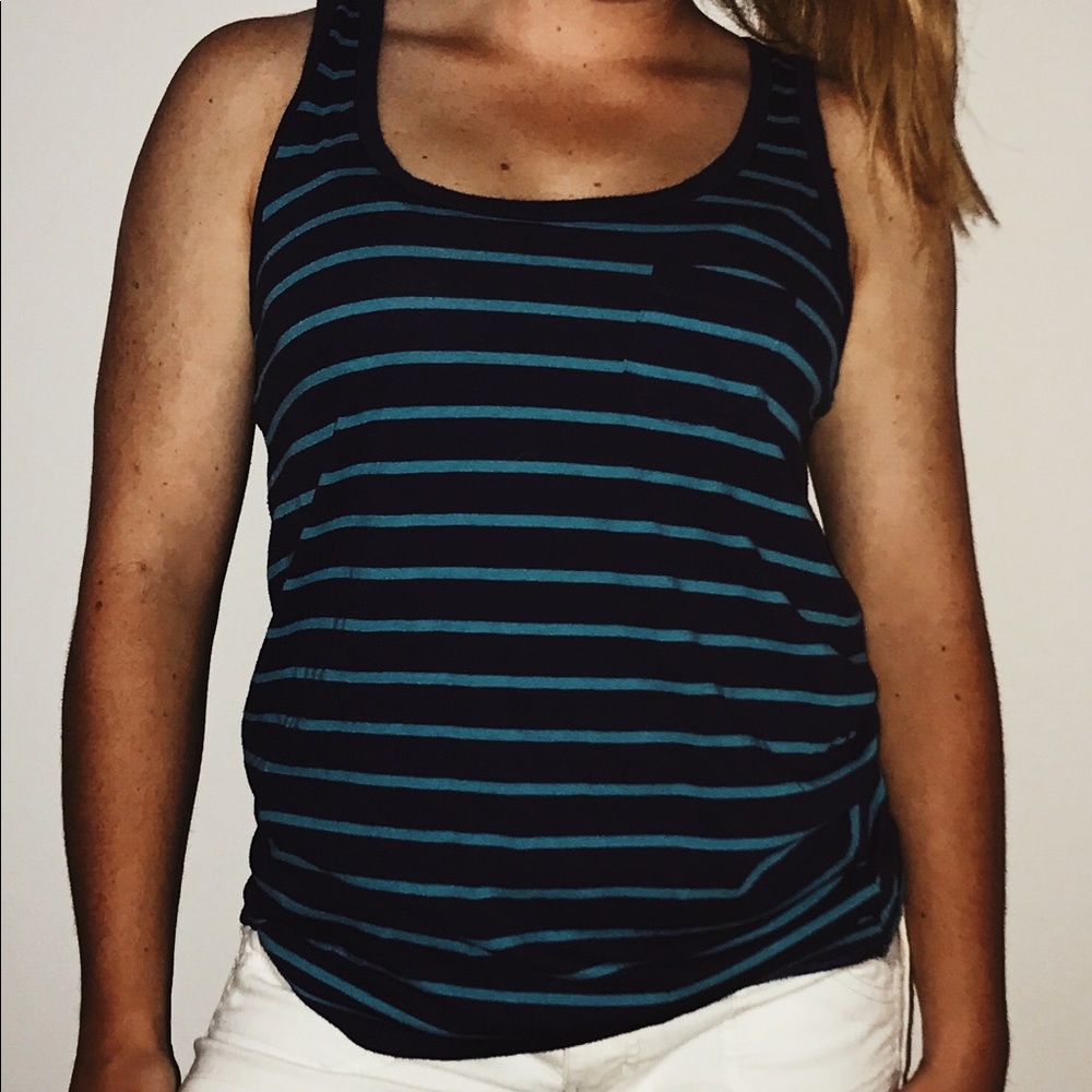 blue tank